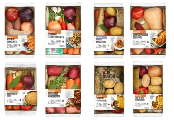 Verspakketten zijn erg makkelijk voor mealpreppen